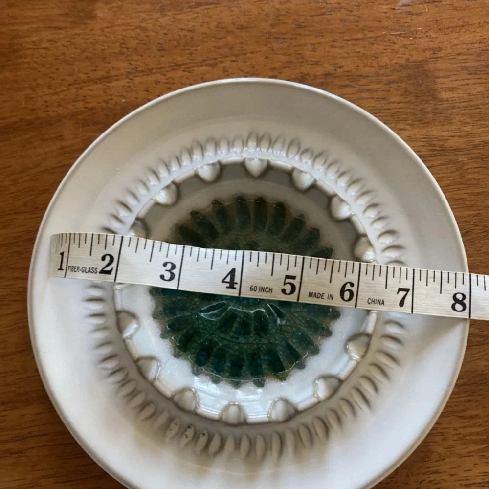 SOLD. Rare! Robert Maxwell mid century modern floral ashtray - vintage 1970’s - Picture 4 of 4